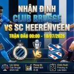 Nhận định bóng đá Club Brugge vs SC Heerenveen lúc 00:00 ngày 18/07/2026 cùng BLV Man Man trên nền tảng ThapcamTV.